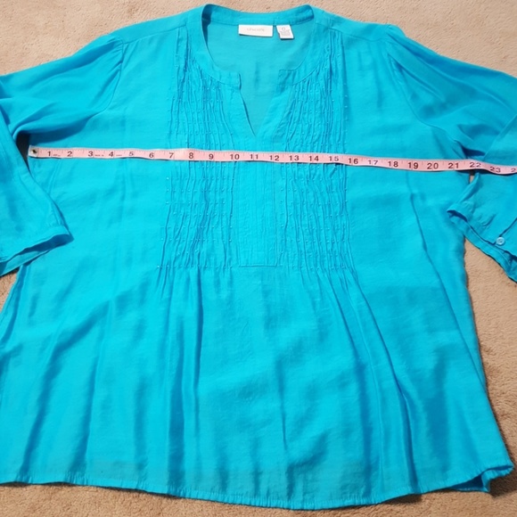 Chico's Boho Style Top/Cover Up. Size Sm/Med - Picture 5 of 8